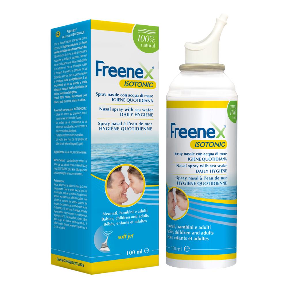 Freenex Isotonico Spray Nasale Per La Rimozione Del Muco 100ml