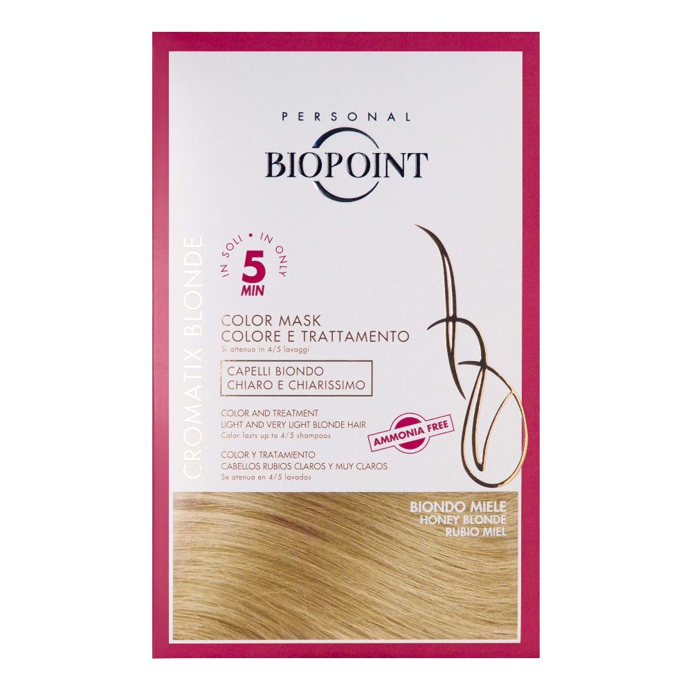 BIOPOINT - trattamento colorante cromatix maschera trattamento colore in 5 minuti 30 ml biondo miele