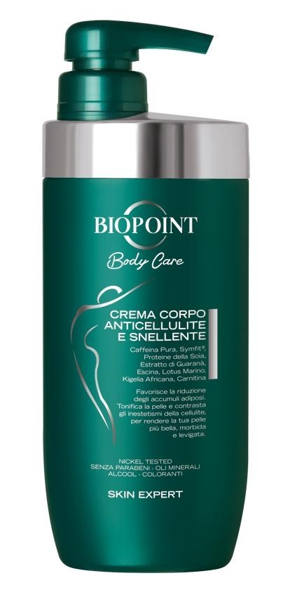 Biopoint Body Care Crema Corpo Anticellulite Snellente 500ml