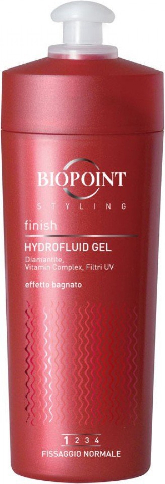 Biopoint Gel Styling E Finish Hydrofluid Effetto Bagnato 200ml
