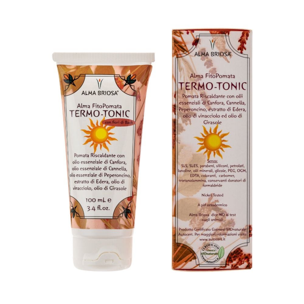 Alma Briosa FitoPomata Termo-Tonic Riscaldante, 100ml