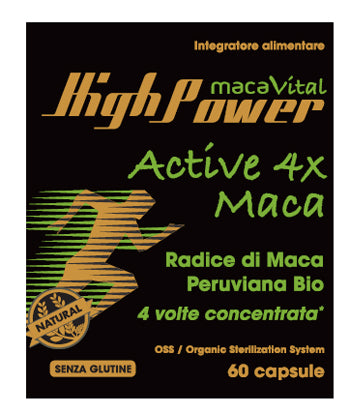 Maca Vital High Power Integratore Ad Azione Tonica 60 Capsule