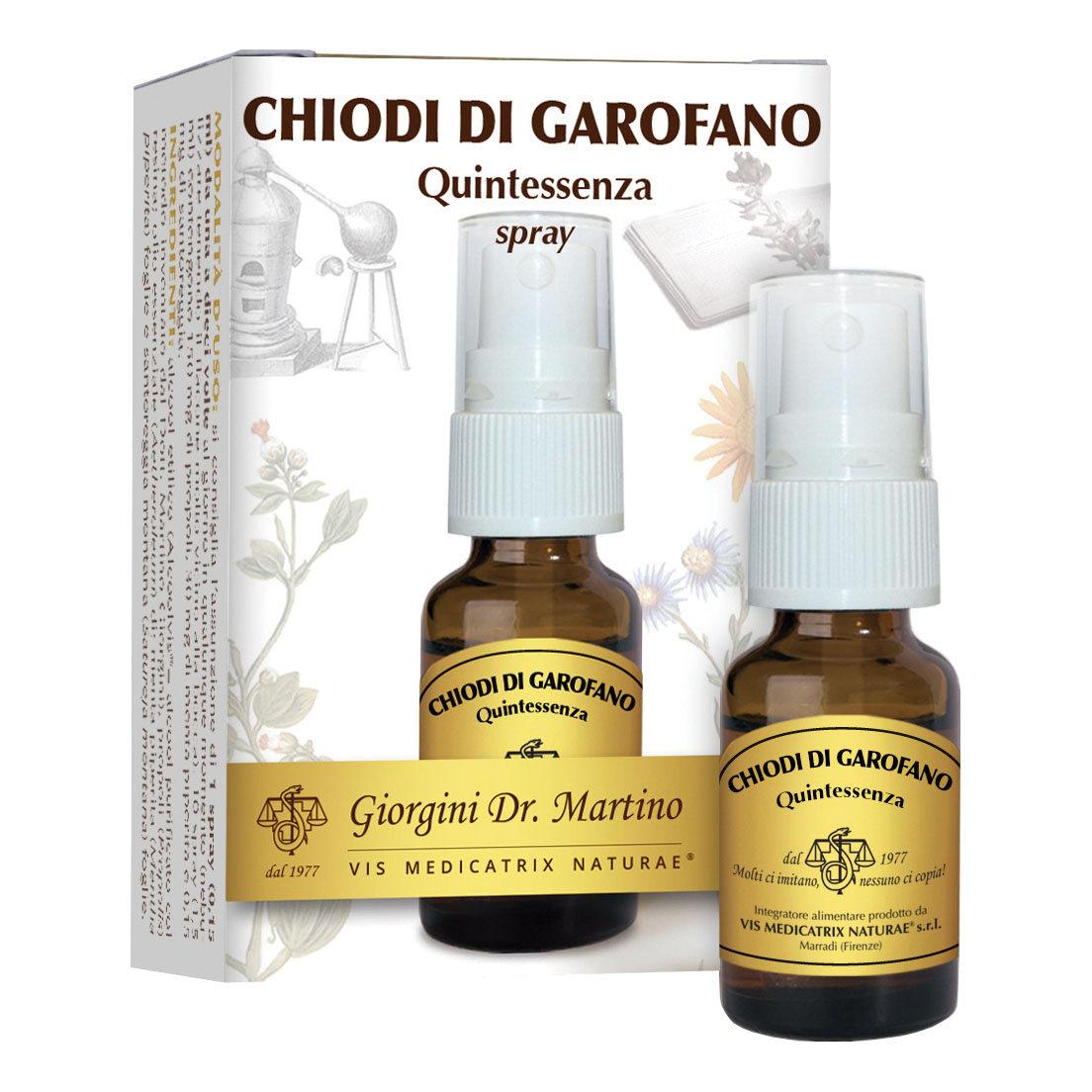 Chiodi di garofano quintessenza spray 15 ml — confronto prezzi