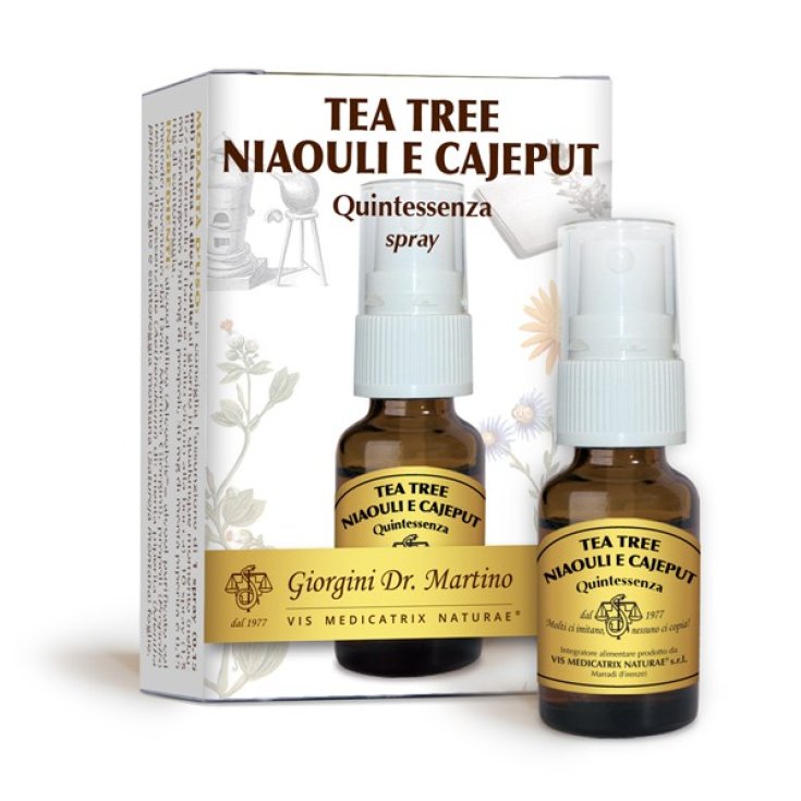 Tea tree niaouli e cajeput quintessenza spray 15 ml — confronto prezzi