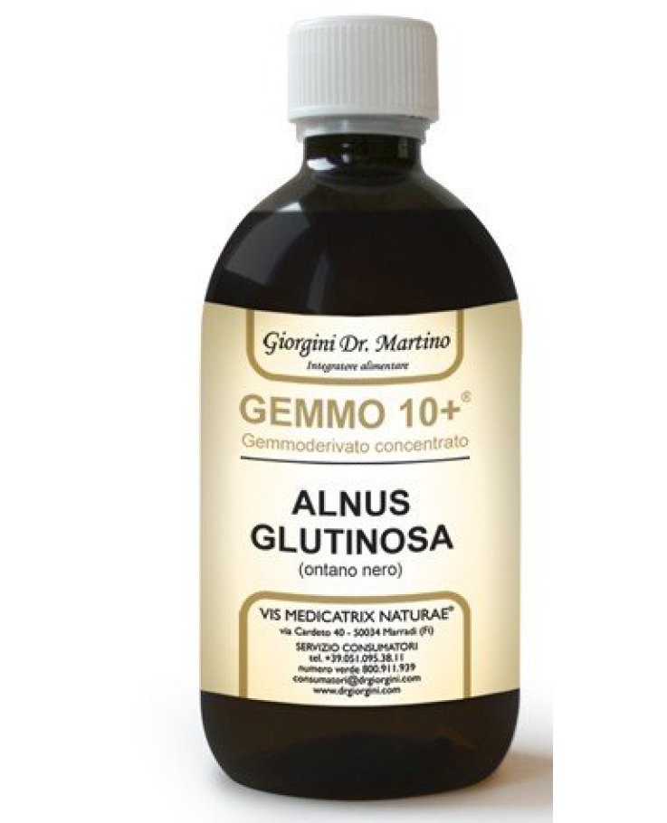 Alnus Glutinosa Ontano Gemmo 10+ Integratore Per Equilibrio Psico-fisico E Benessere Naturale 500ml