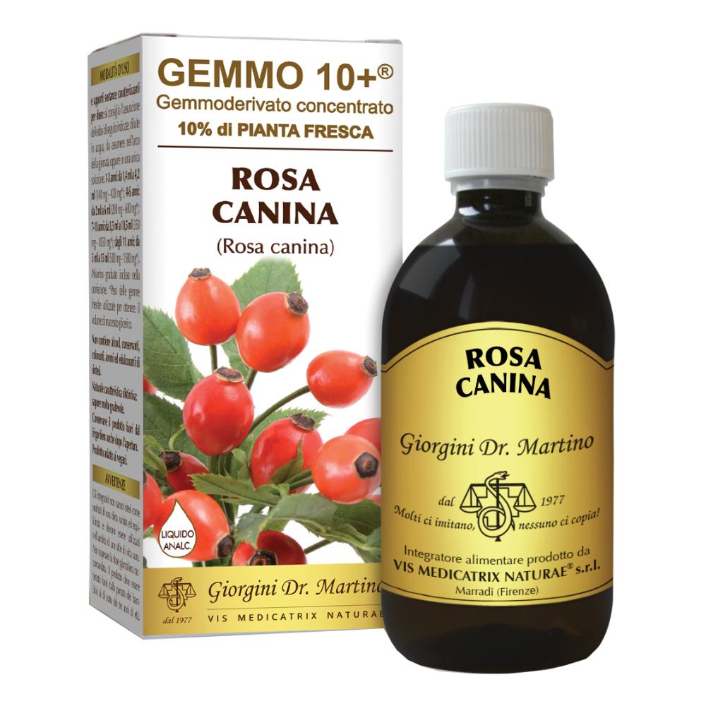Dr.giorgini Ser-vis Gemmo 10+ Rosa Canina Liquido Analcolico 500 Ml