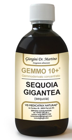 Dr.giorgini Ser-vis Gemmo 10+ Sequoia 500 Ml Liquido Analcolico