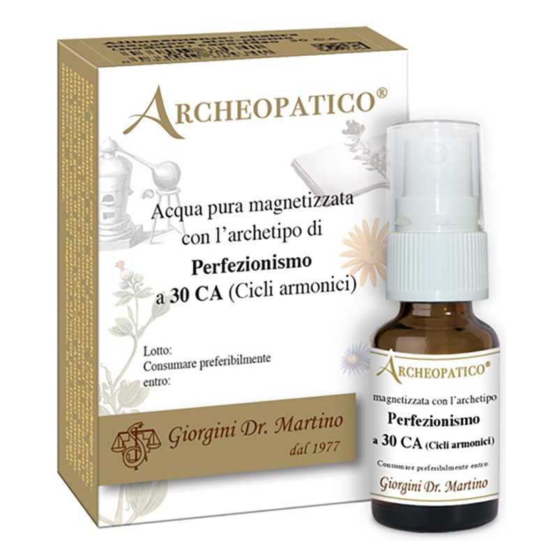 Archeopatico acqua pura magnetizzata con archetipo perfezionismo a 30 cicli armonici 10 ml