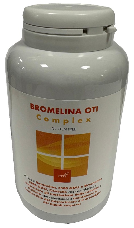 Bromelina Oti Complex Integratore Per La Cellulite La Circolazione E Il Drenaggio Dei Liquidi Corporei 180 Capsule