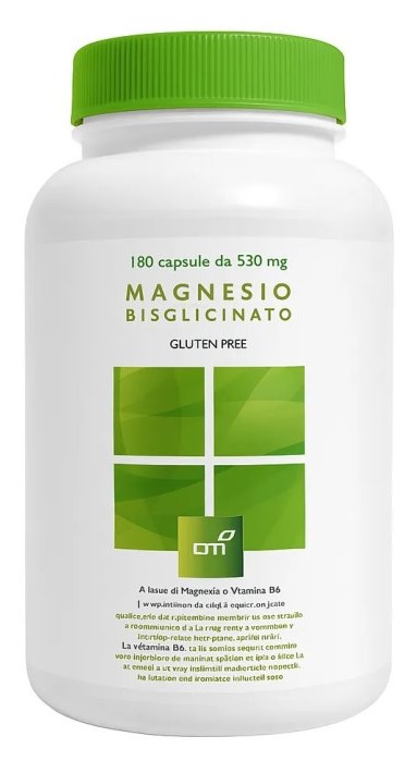 OTI Magnesio Bisglicinato Integratore Energia Tono e Benessere Mentale, 180 Capsule