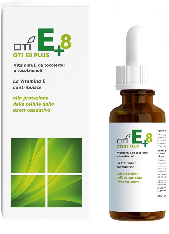 Oti E8 Plus Integratore Di Vitamina E Ad Azione Antiossidante Gocce Orali 30ml — confronto prezzi