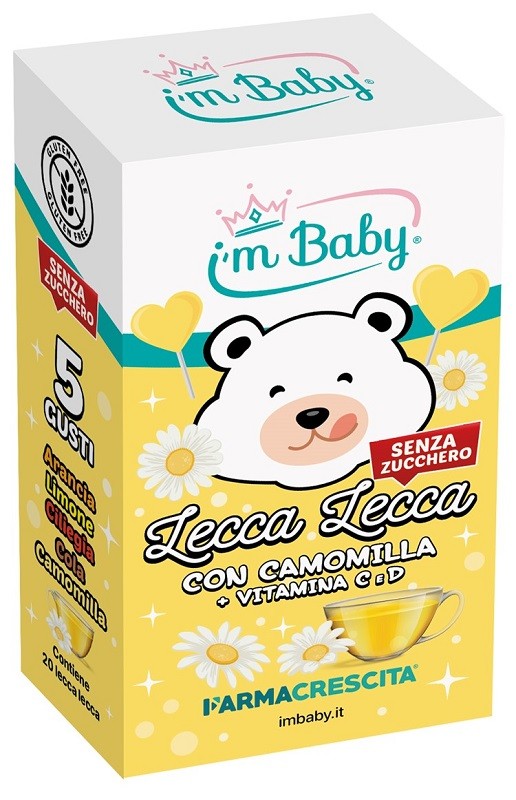Imbaby lecca lecca camomilla + vitamina c d 20 pezzi — confronto prezzi