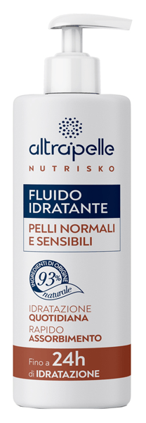 Altrapelle Nutrisko Fluido Idratante per Pelli Normali e Sensibili 400 ml
