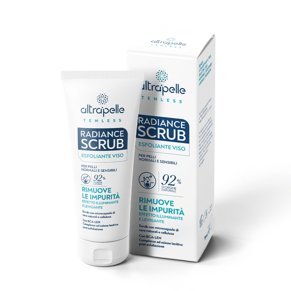 Altrapelle Tenless Radiance Scrub Esfoliante Viso per Pelli Normali e Sensibili 75 ml