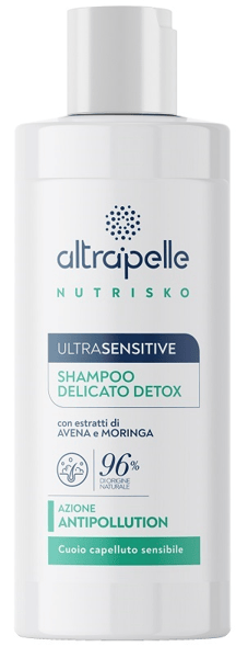 Altrapelle Nutrisko Ultrasensitive Shampoo Delicato Detox per Cuoio Capelluto Sensibile 200 ml