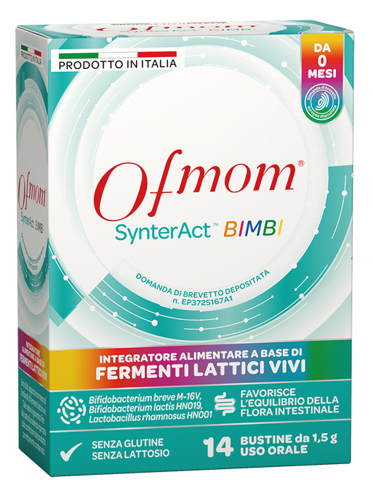 Ofmom Synteract Bimbi Integratore Di Fermenti Lattici 14 Stick — confronto prezzi