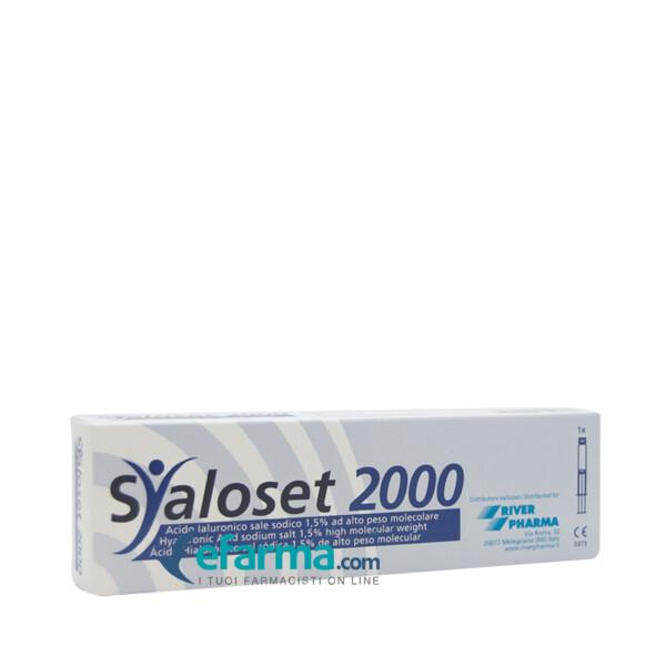 Syaloset 2000 1,5% Siringa Preriempita Acido Ialuronico 1 Pezzo