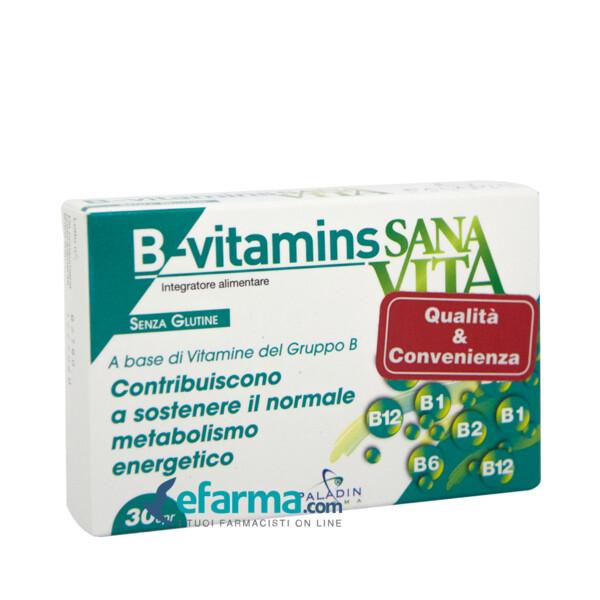 Sanavita B-Vitamins Integratore 30Compresse — confronto prezzi