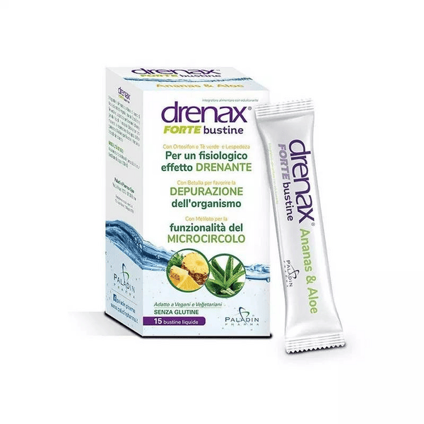 Drenax Forte Integratore Drenante Gusto Ananas 15 Bustine — confronto prezzi