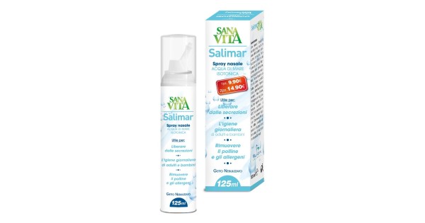 SanaVita Salimar Spray isotonico nasale 125ml — confronto prezzi
