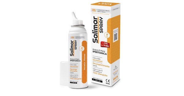 Sanavita Salimar Spray Nasale Soluzione Ipertonica 125ml