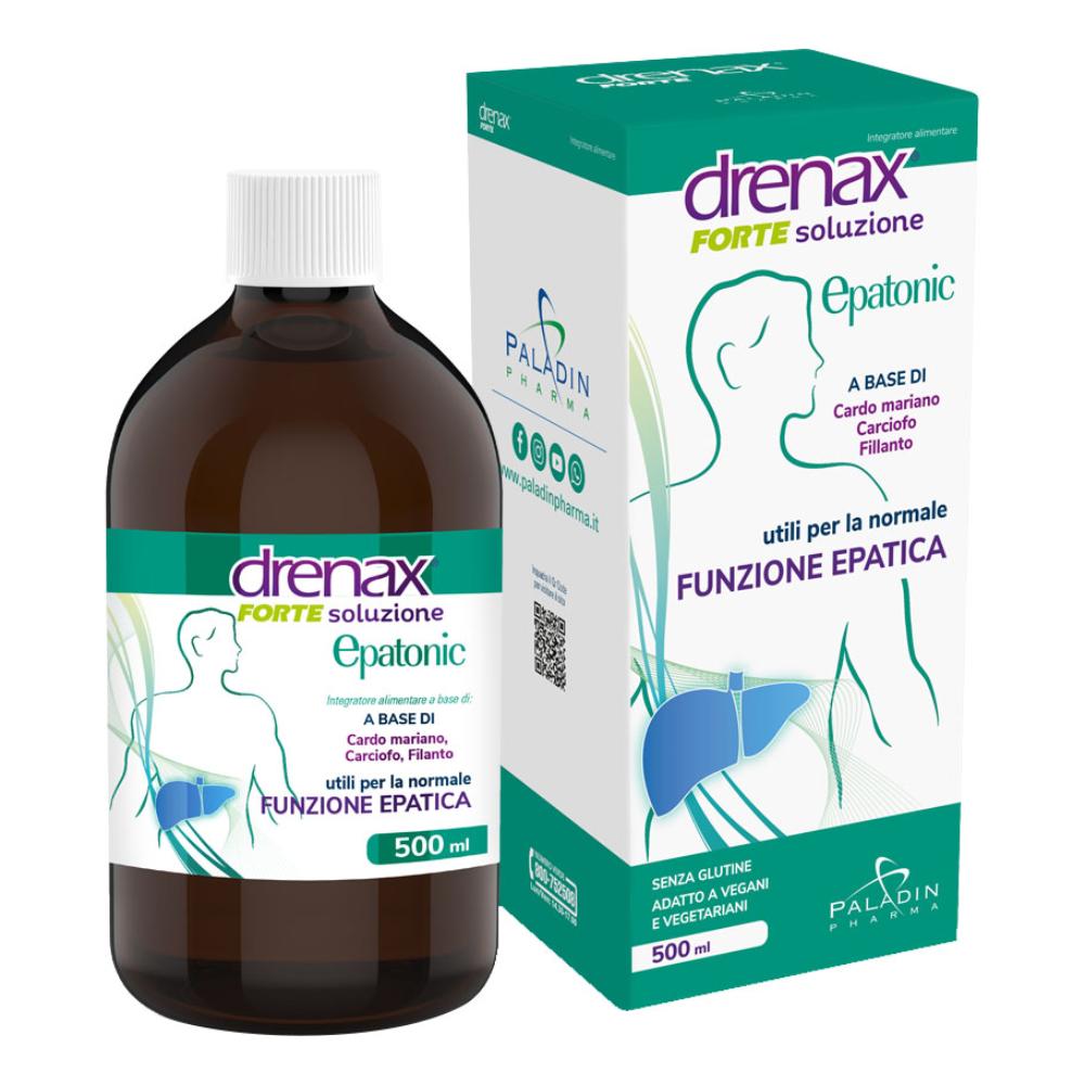 Paladin Pharma Drenax Forte Epatonic 500 ml Soluzione orale — confronto prezzi