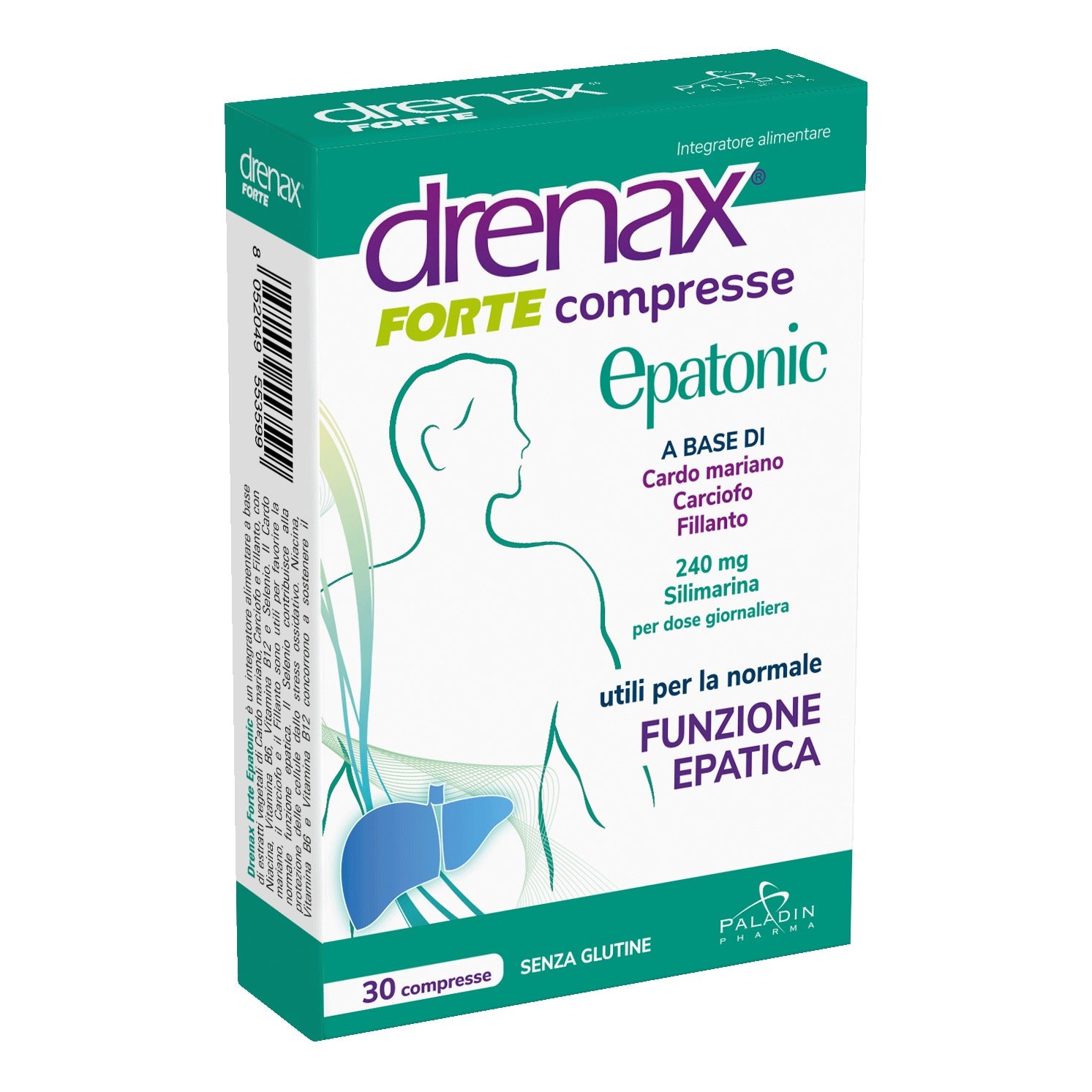 Drenax forte epatonic 30 compresse