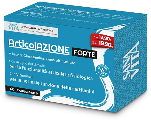 SanVita Articolazione Forte Integratore le Articolazioni e Cartilagini 60 Compresse