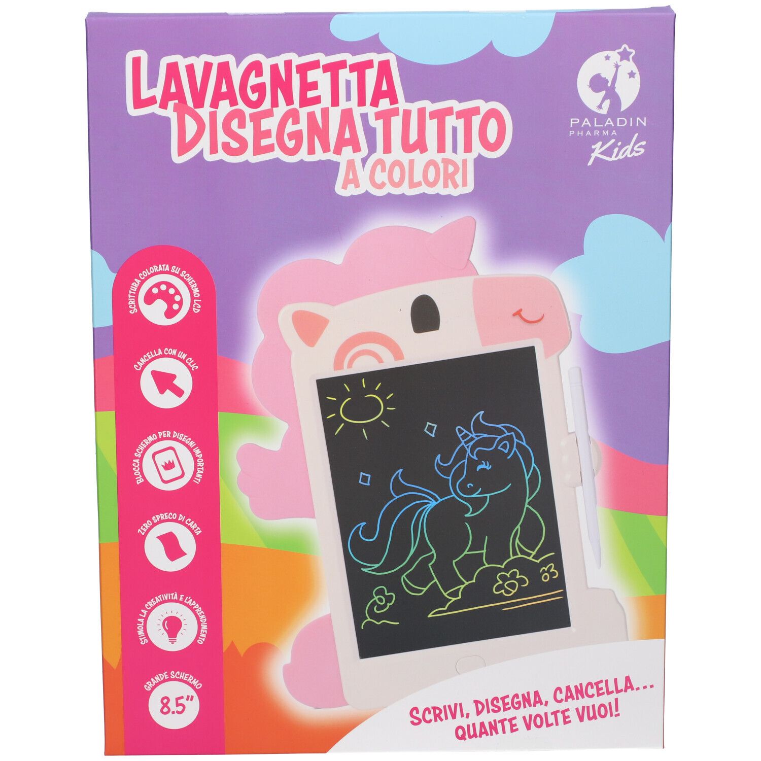 Paladin Pharma Lavagnetta Disegna Tutto Unicorno 1 pz Altro — confronto prezzi