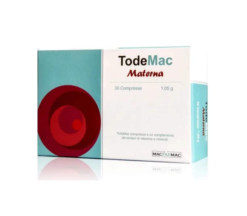 Todemac Materna Integratore Per Il Supporto Nutrizionale In Gravidanza 30 Compresse