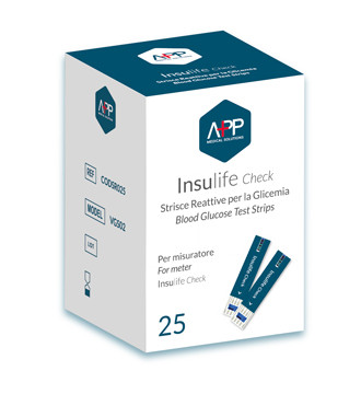 Insulife Check Strisce Reattive Per La Glicemia 25 Pezzi