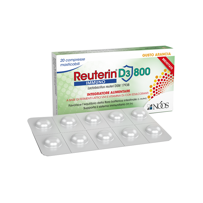 Reuterin D3 800 Immuno 20cpr — confronto prezzi