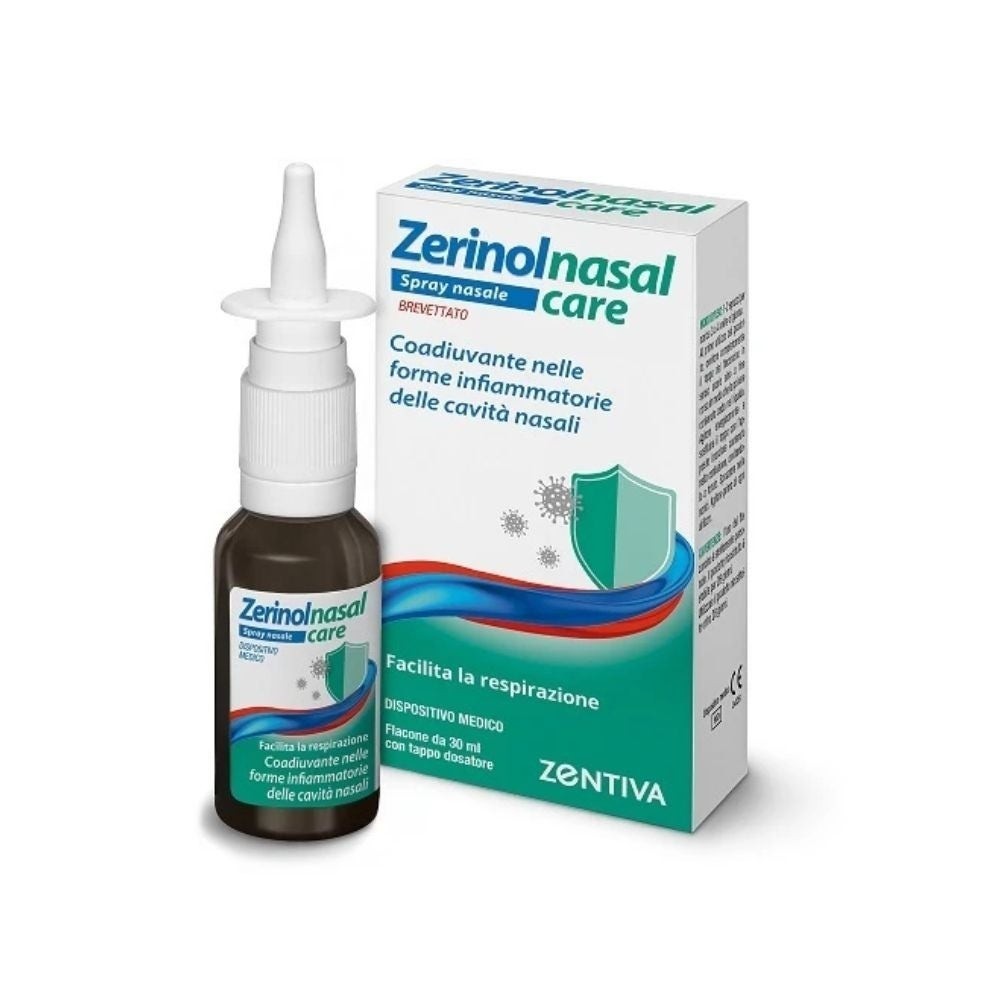Zerinol Nasal Care Coadiuvante Nelle Forme Infiammatorie Delle Cavità Nasali Spray 30ml