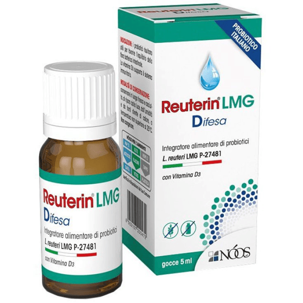 Reuterin D3 Difesa 8 ml Integratore Probiotico DHA e Vitamina D3