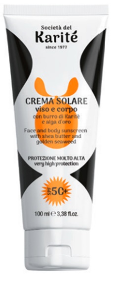 KARITE SOLE CR VISO CRP SPF50+ 100M