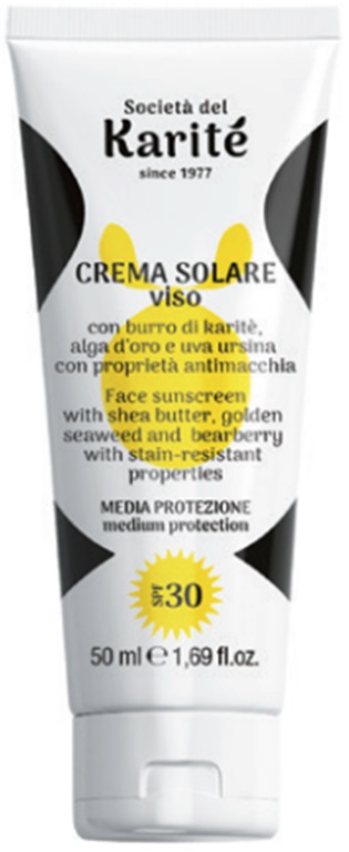 KARITE SOLE CR VISO A/MACCHIE SPF30