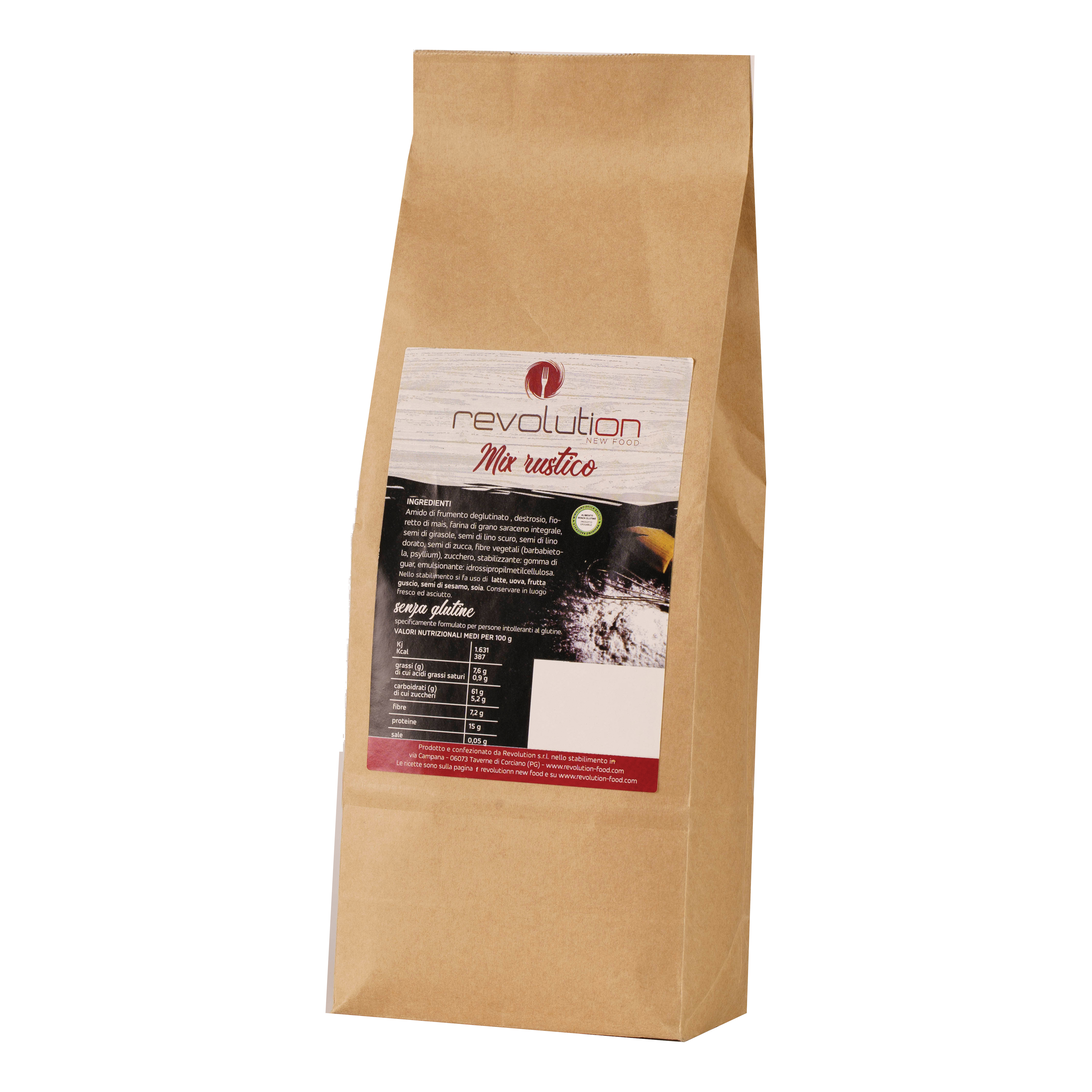 Revolution mix rustico 500g — confronto prezzi