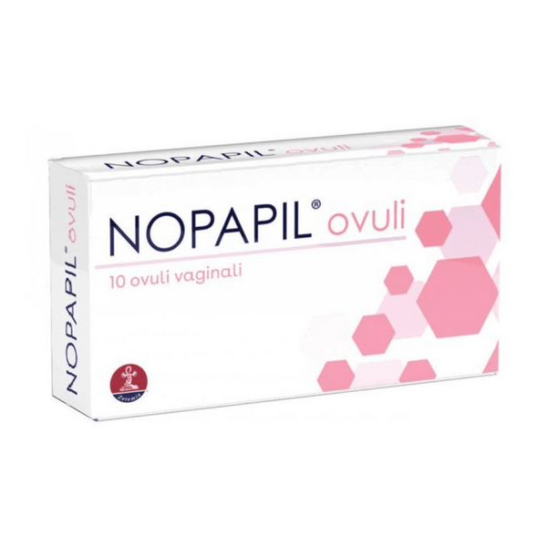 Nopapil Ovuli Vaginali per la Prevenzione delle Lesioni da HPV 10 ovuli