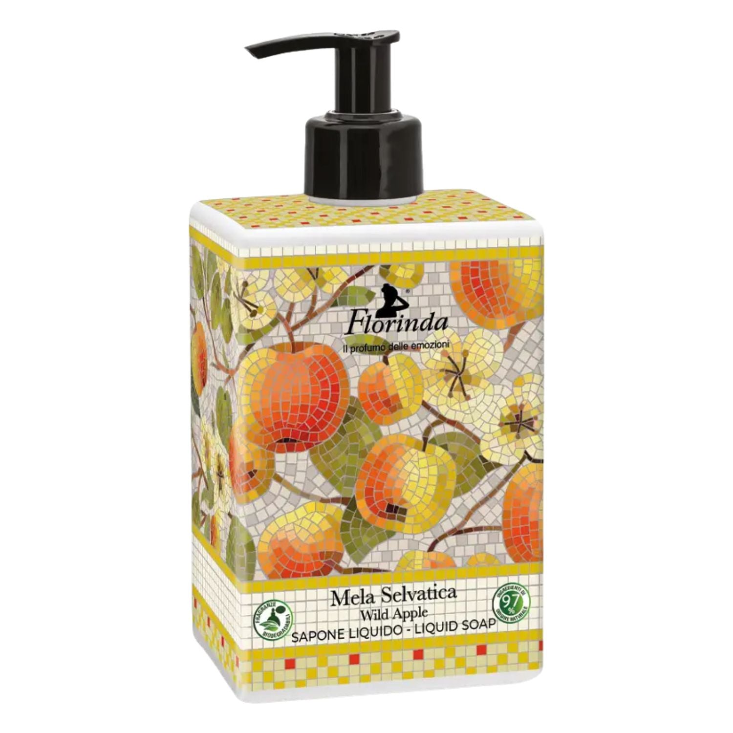Florinda Mela Selvatica | Sapone Liquido Mosaici Italiani | 500 ml — confronto prezzi