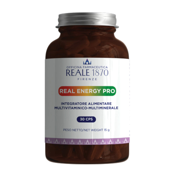 Real Energy Pro Integratore Ad Azione Tonica 30 Capsule