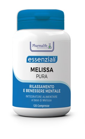 Essenziali Melissa Pura Integratore Per Il Rilassamento E Il Benessere Mentale 60 Compresse