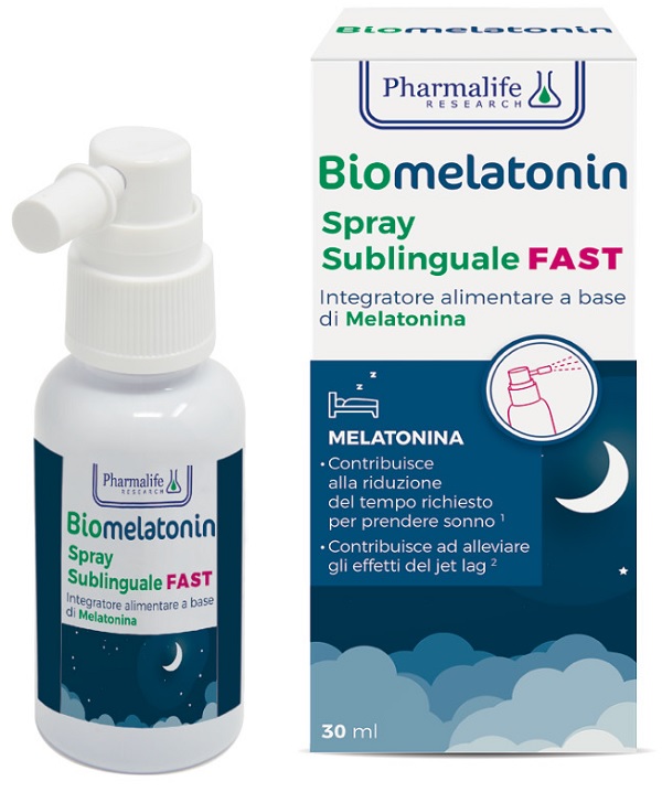 Pharmalife Research Biomelatonin - Fast Spray Sublinguale, 30ml — confronto prezzi
