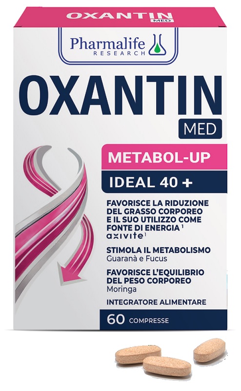 Oxantin Med Metabol-up Ideal 40+ Integratore Per L'equilibrio Del Peso Corporeo 60 Compresse — confronto prezzi