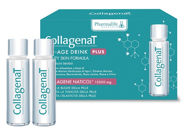 Pharmalife Research Collagenat - No-Age Drink Plus Integratore per la Pelle, 7 Flaconcini da 50ml — confronto prezzi