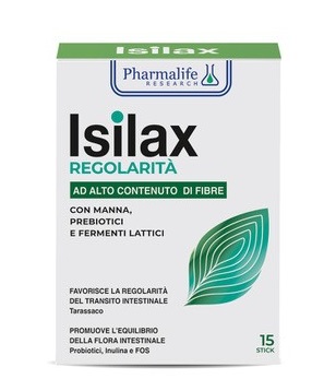 Pharmalife Research Isilax - Regolarità Integratore Transito Intestinale, 15 stick — confronto prezzi