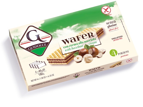 Wafer gusto nocciola 4x45 g — confronto prezzi