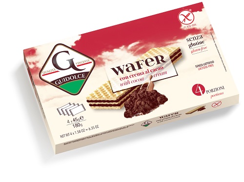 Wafer Con Crema Al Cacao 4 Porzioni X 45 G 4x45 g