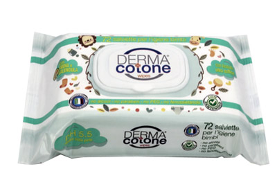 Dermacotone salviettine avena calendula 72 pezzi