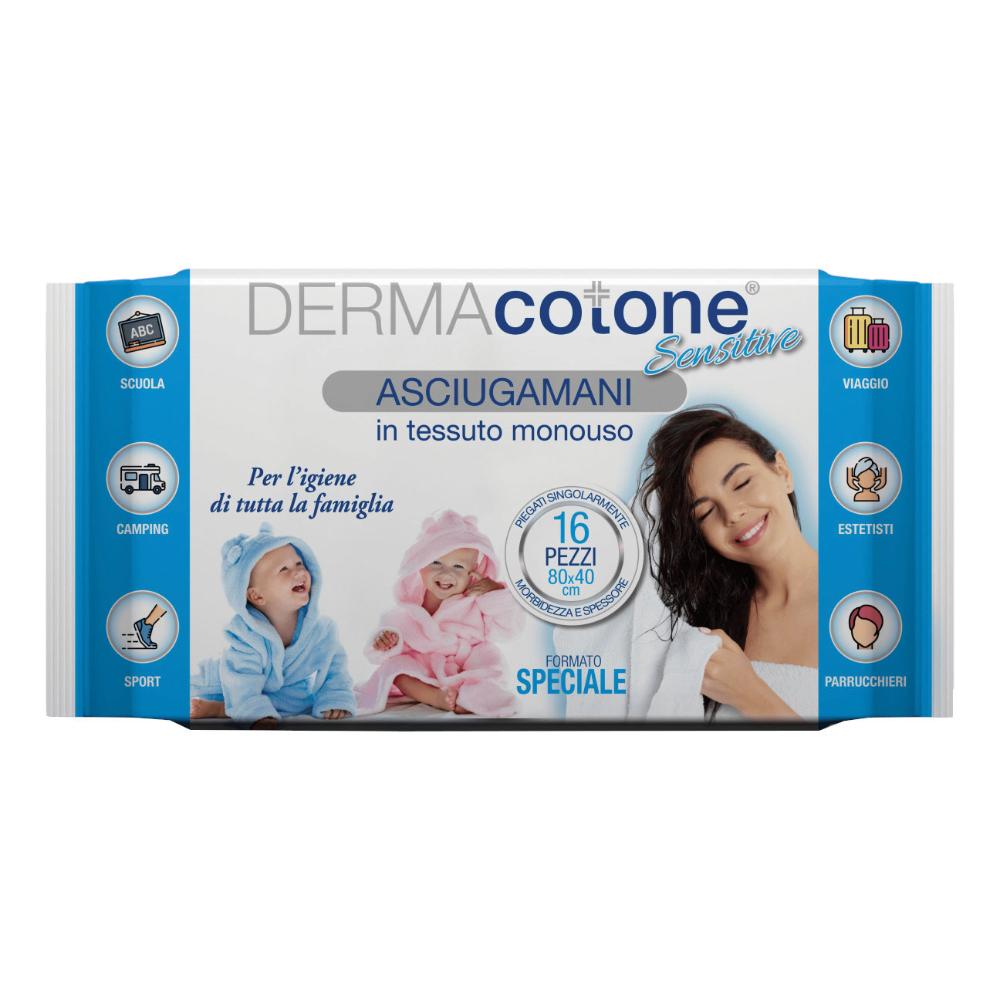 Dermacotone sensitive asciugamani speciale 80x40 cm 16 pezzi — confronto prezzi