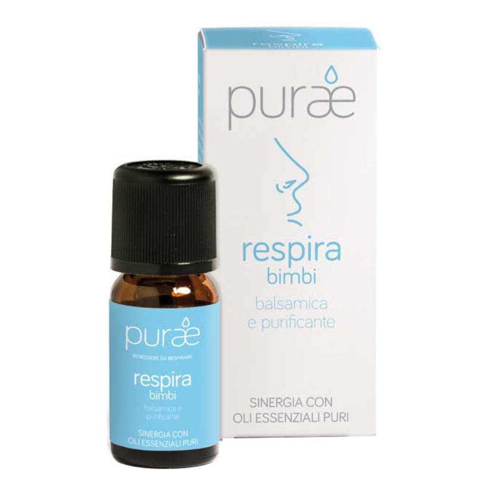 Purae - Sinergia Olio Essenziale Respira Bimbi Confezione 10 Ml